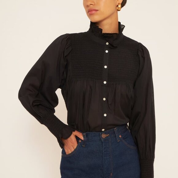NWT Antik Batik Anahi Blouse Blouse Size XS - Picture 1 of 6
